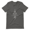 F-15 Eagle Underside Armed Blueprint Shirt - Image 7