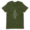 F-15 Eagle Underside Armed Blueprint Shirt - Image 6